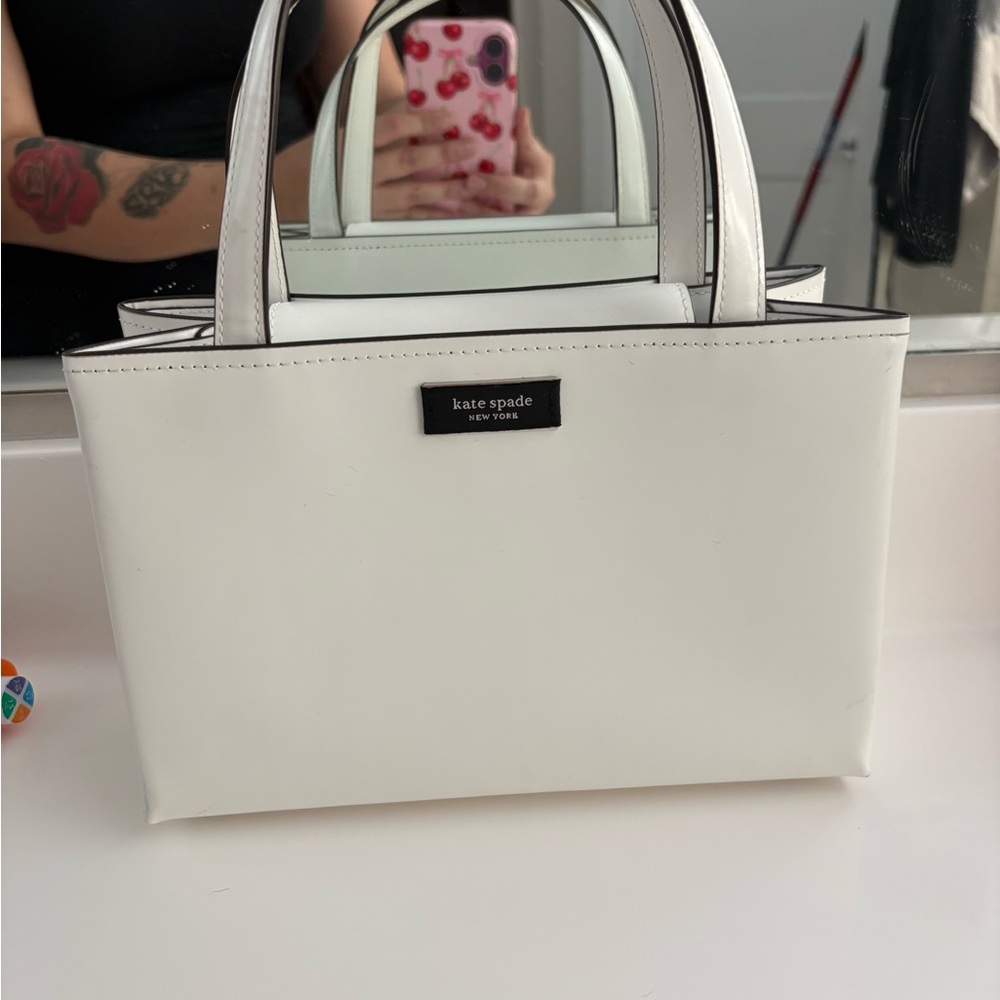 Kate Spade Cream Tote Bag